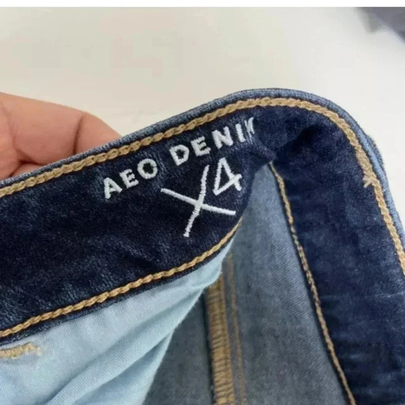 American Eagle 360° Super Stretch Hi Rise  Dark - Picture 10 of 10